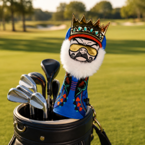 Crowned King Driver Golf Headcover