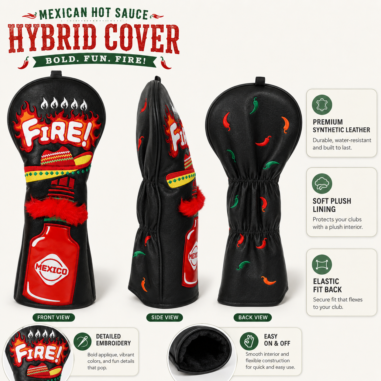 Hot Sauce Golf Headcover - Image 7