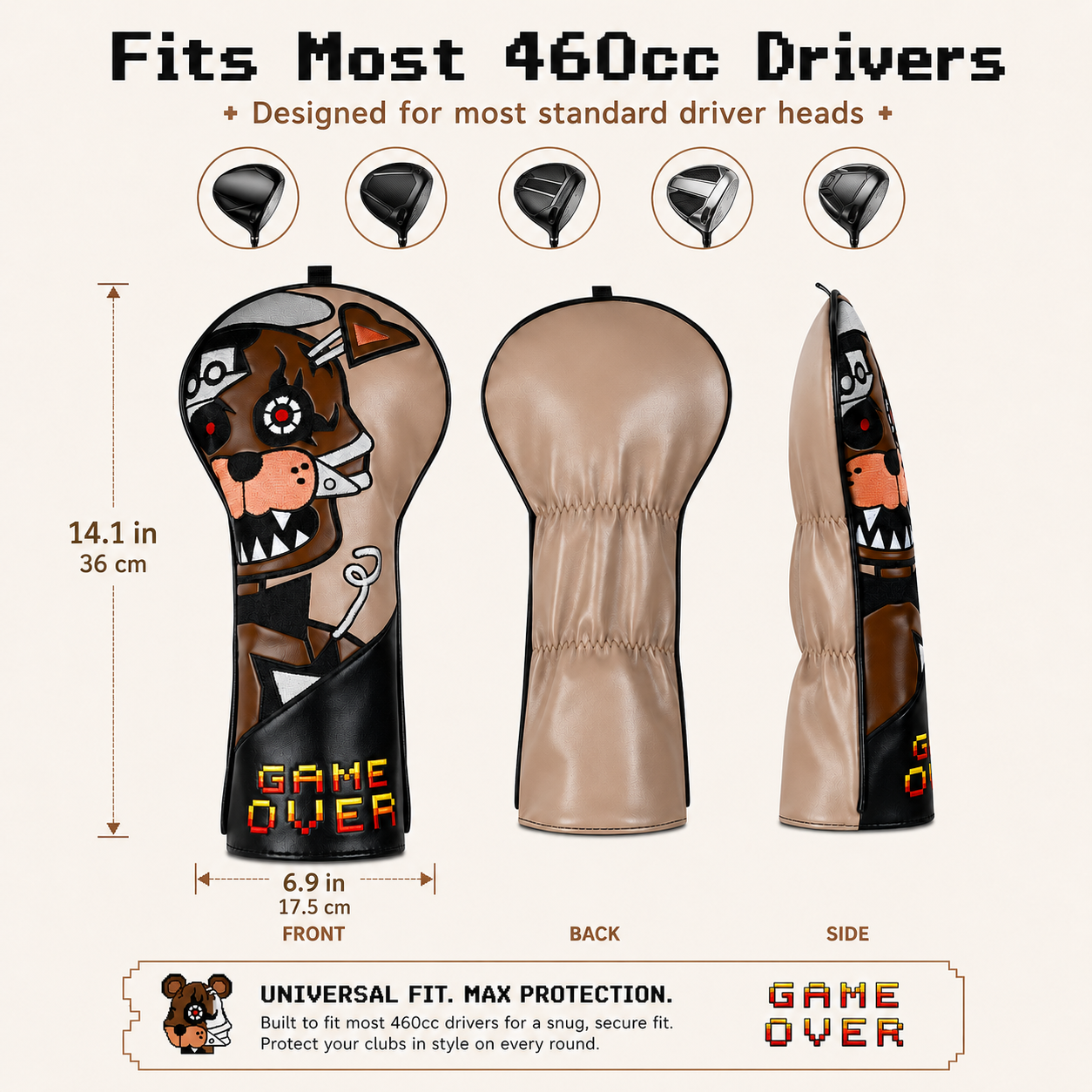 Game Over Golf Headcover - Image 10