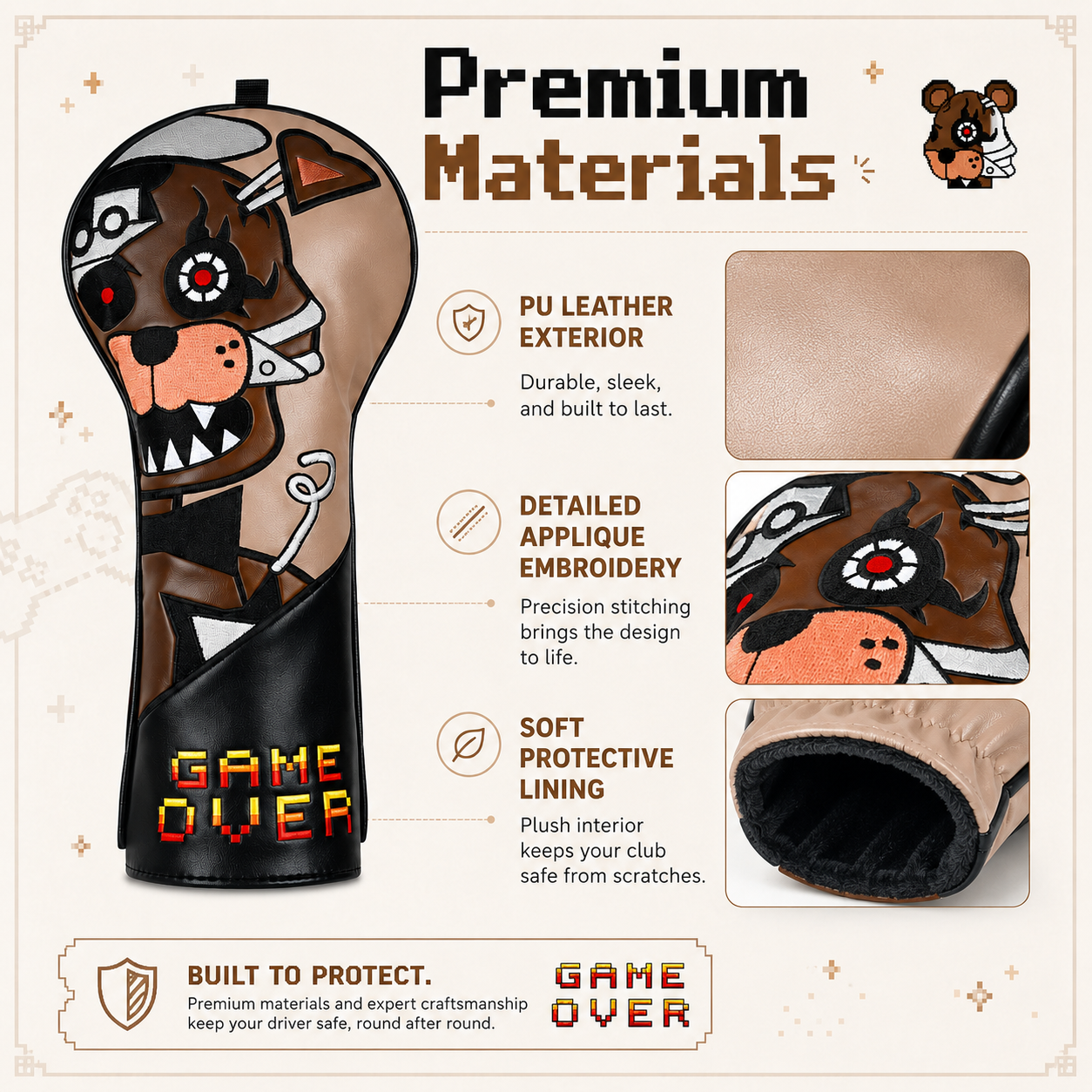 Game Over Golf Headcover - Image 11