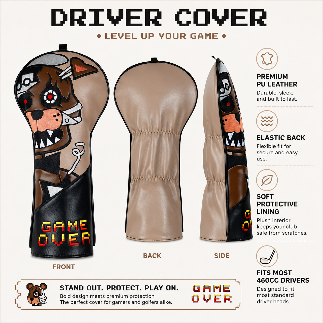 Game Over Golf Headcover - Image 5