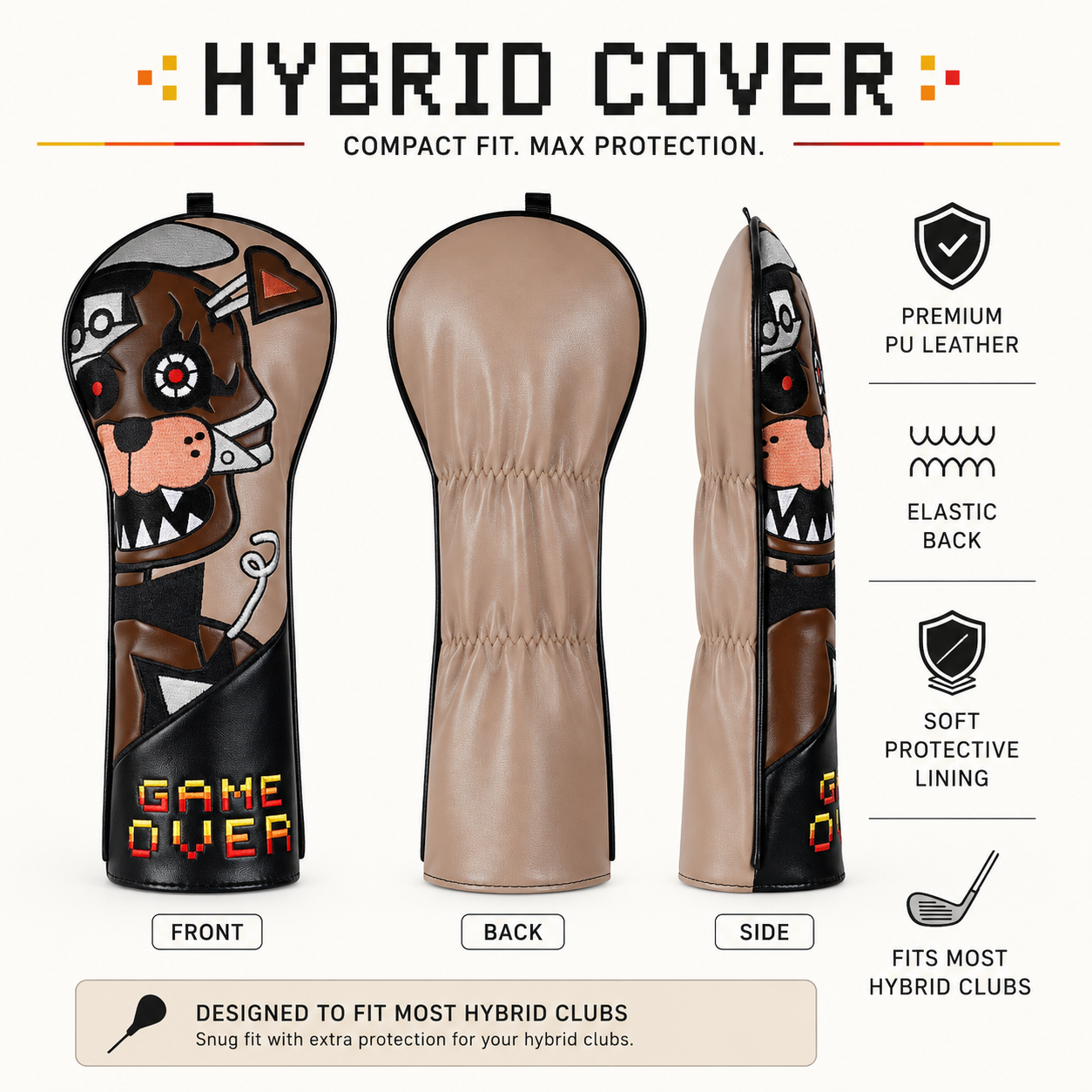 Game Over Golf Headcover - Image 7