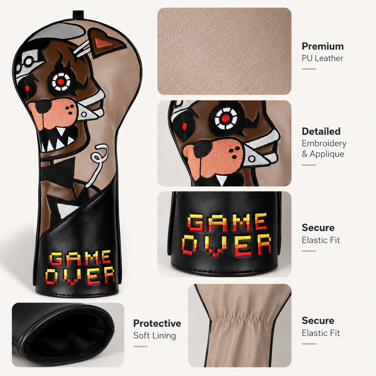 Game Over Golf Headcover - Image 8