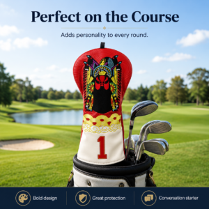 Peking Opera Driver Golf Headcover