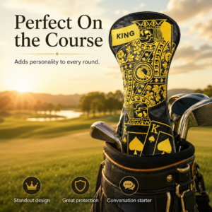 King Driver Golf Headcover