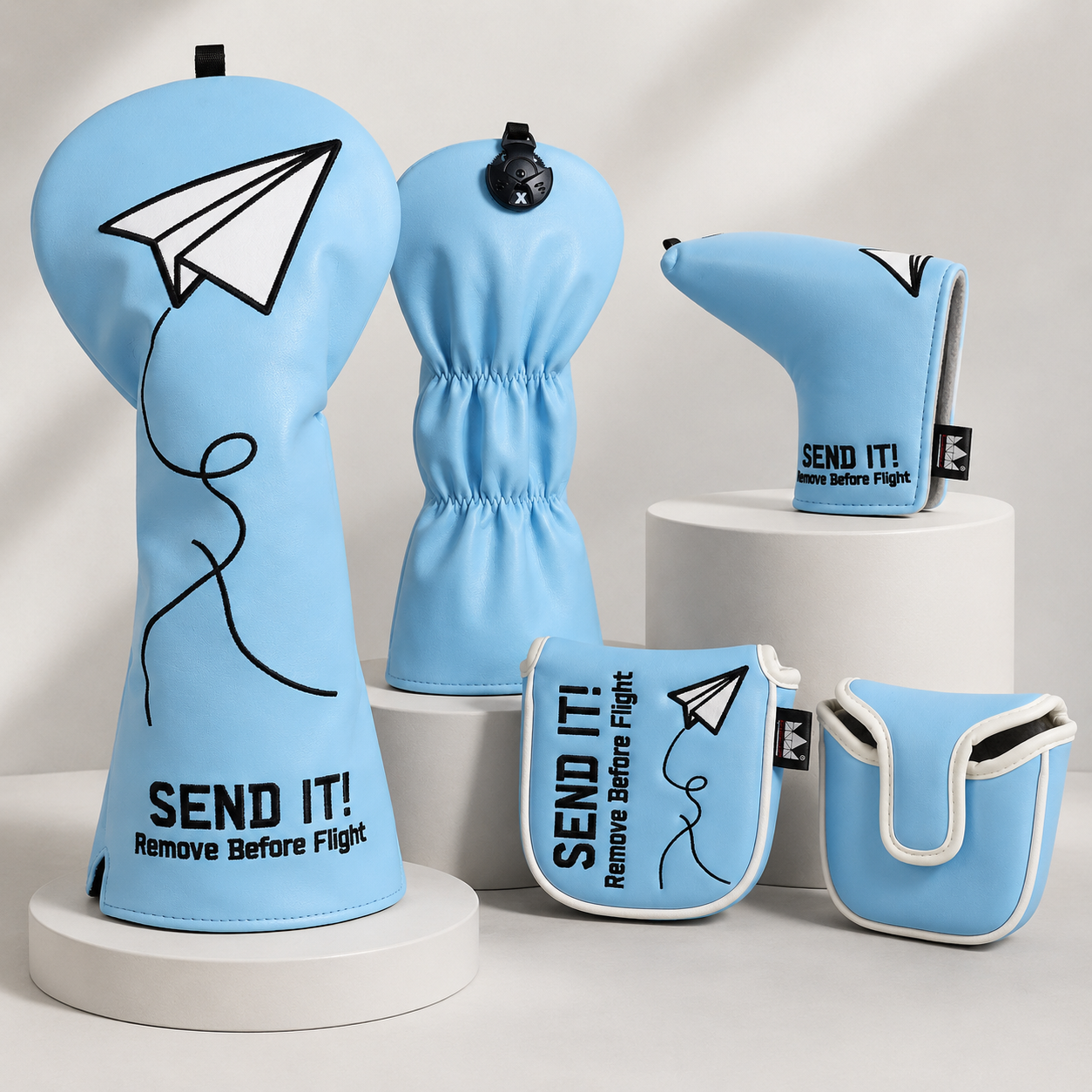 Paper Airplane Golf Headcover Collection - Image 3