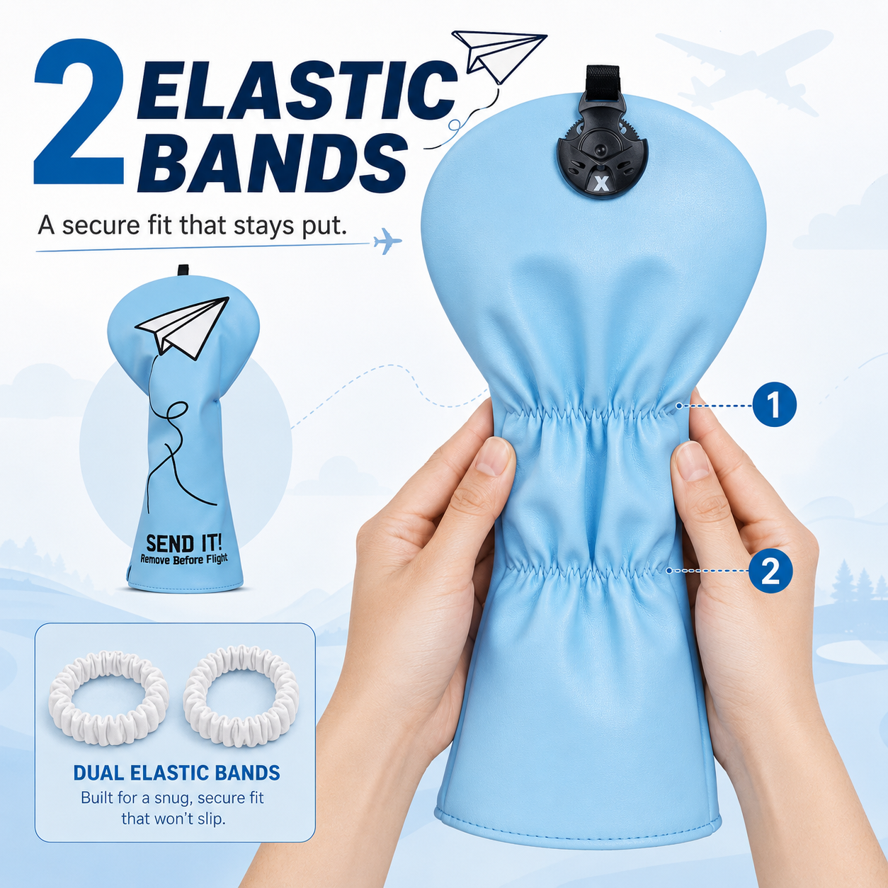 Paper Airplane Golf Headcover Collection - Image 7