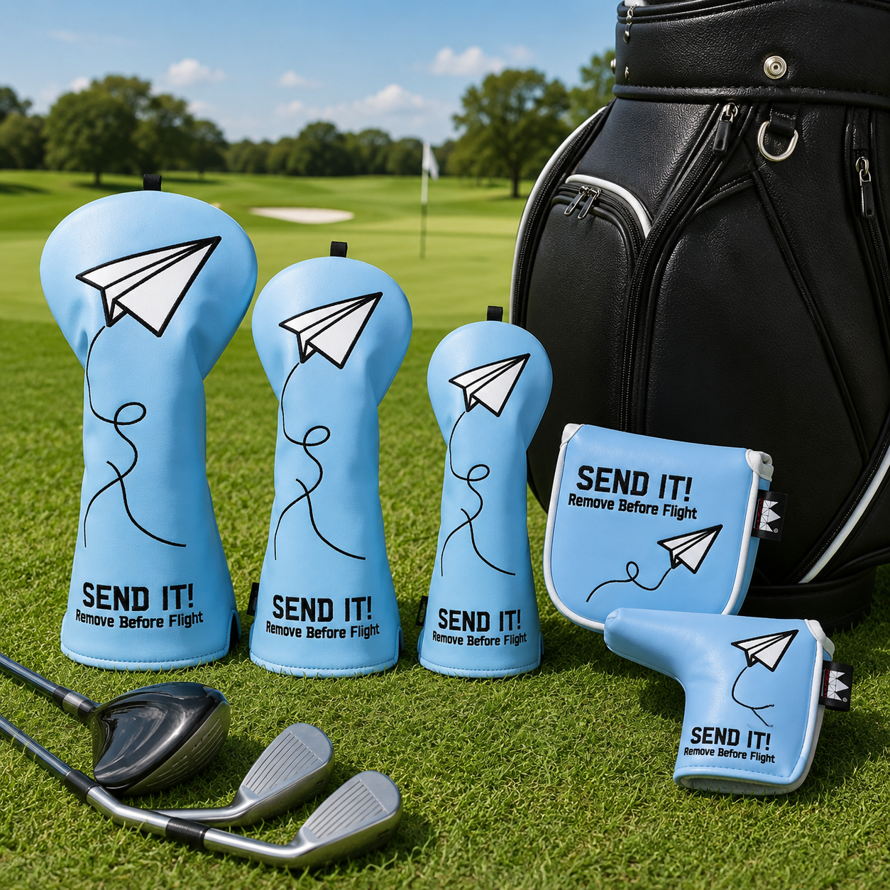 Paper Airplane Golf Headcover Collection - Image 9