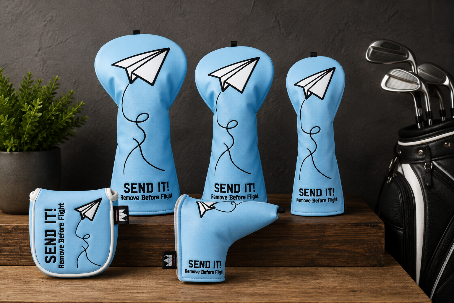 Paper Airplane Golf Headcover Collection - Image 8