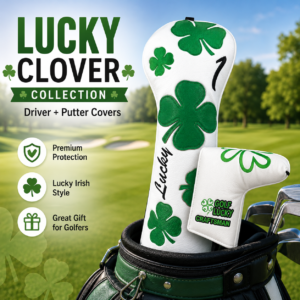 Lucky Clover Golf Headcover