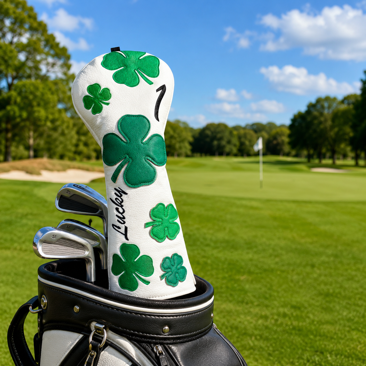 Lucky Clover Golf Headcover - Image 9