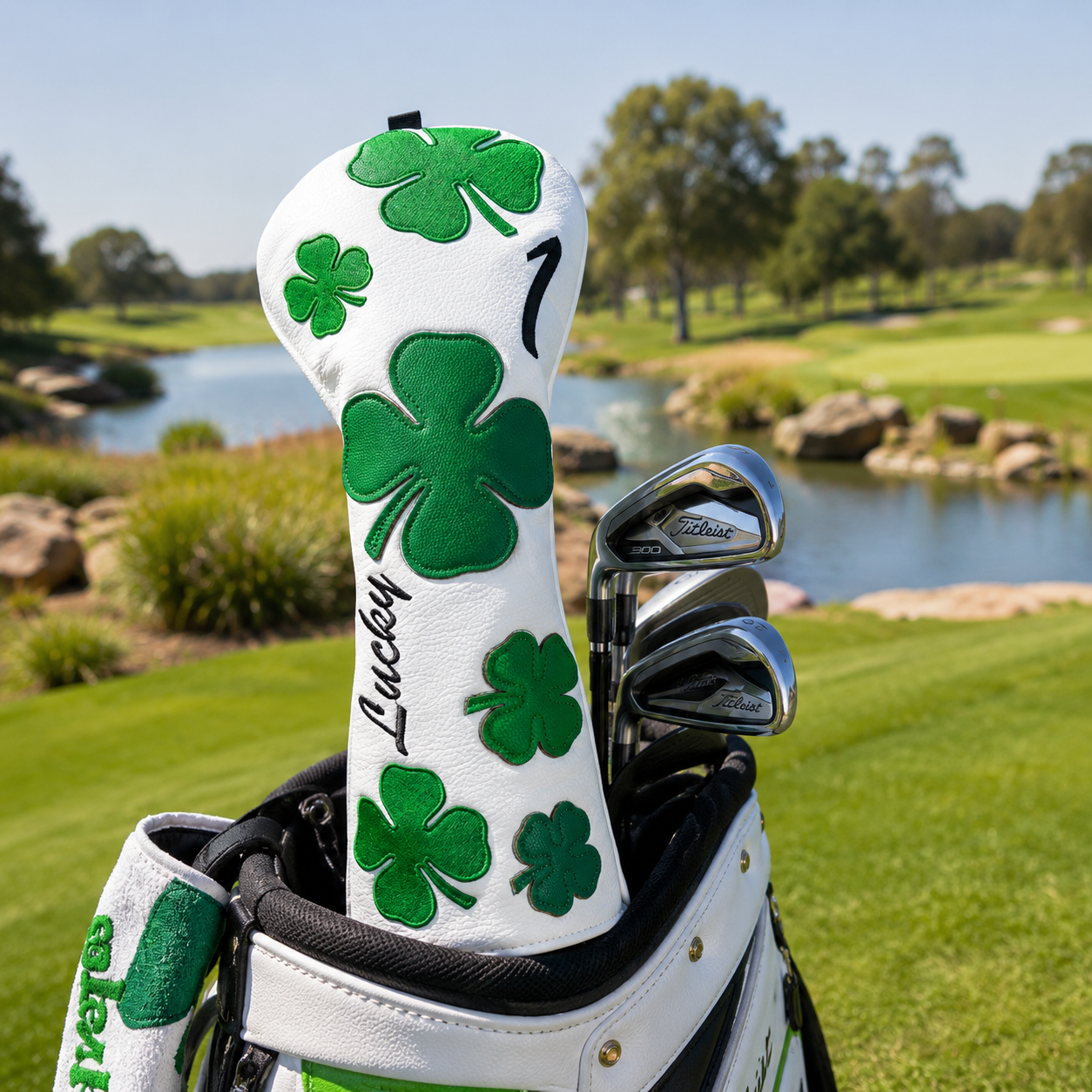 Lucky Clover Golf Headcover - Image 8