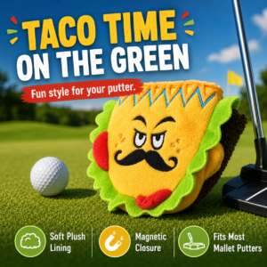 Taco Mallet Putter Headcover