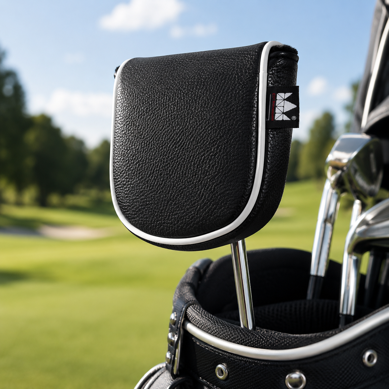 Black Mallet Putter Headcover - Image 3