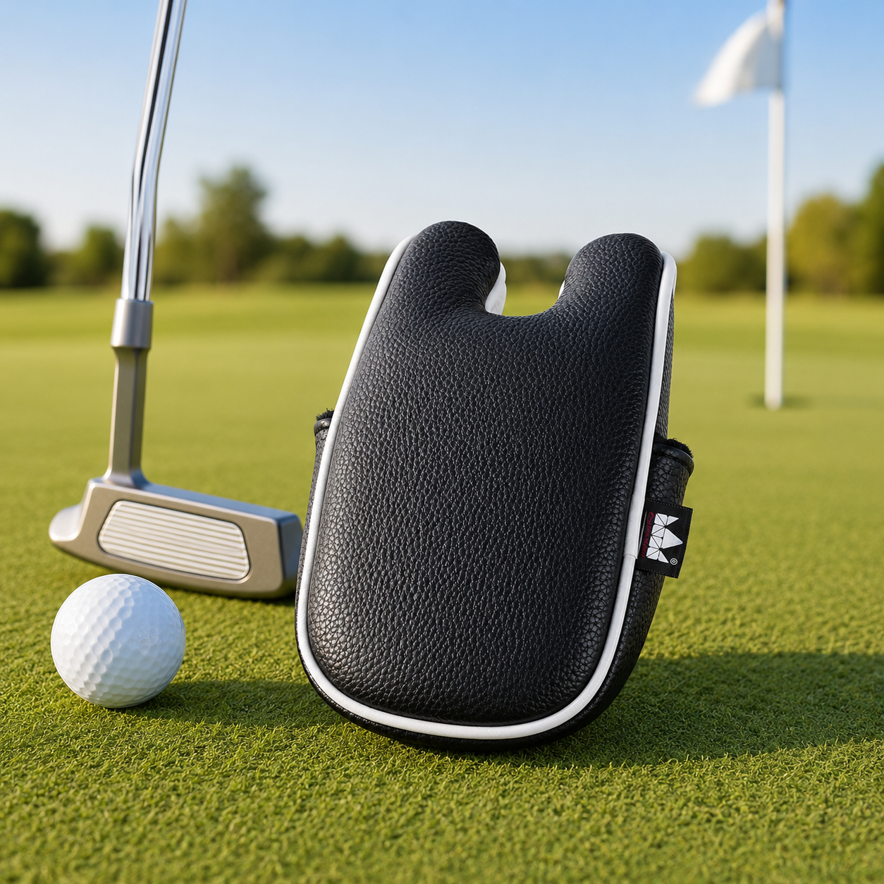 Black Mallet Putter Headcover