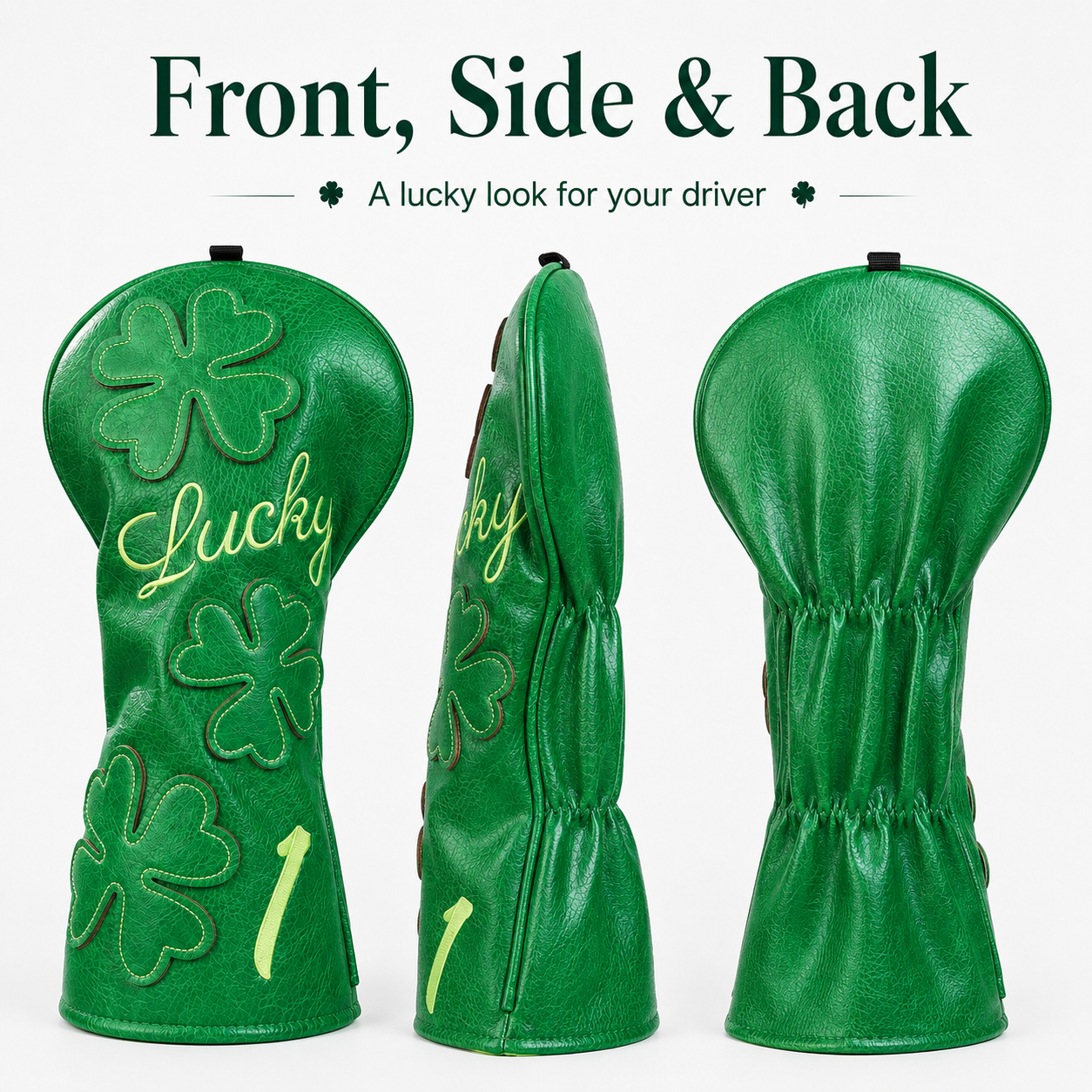 Lucky Clover Golf Headcover - Image 7
