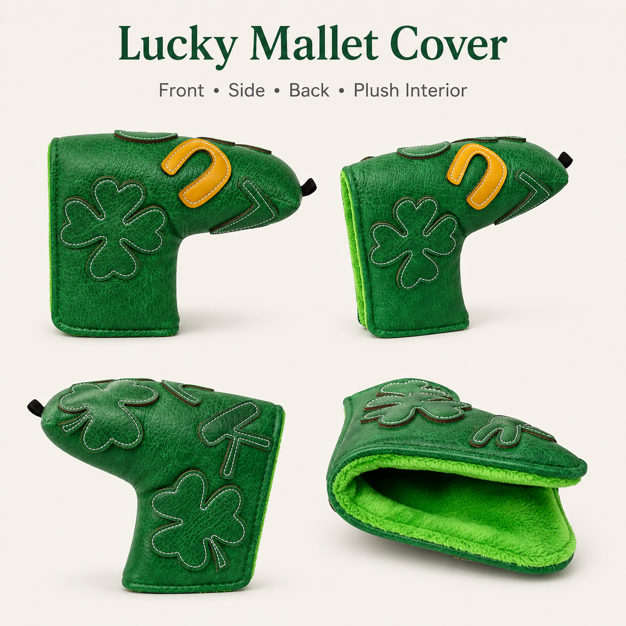 Lucky Clover Golf Headcover - Image 11