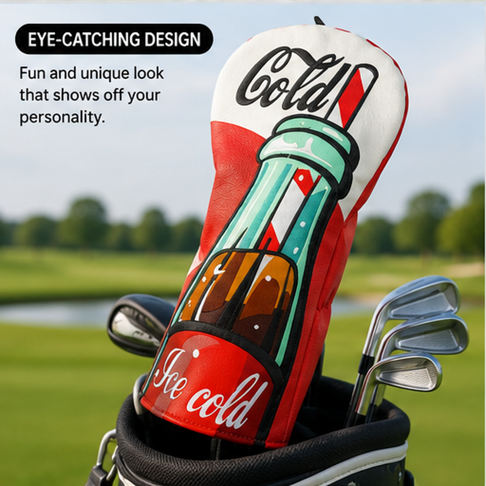 Ice Cold Soda Driver Golf Headcover - Image 6