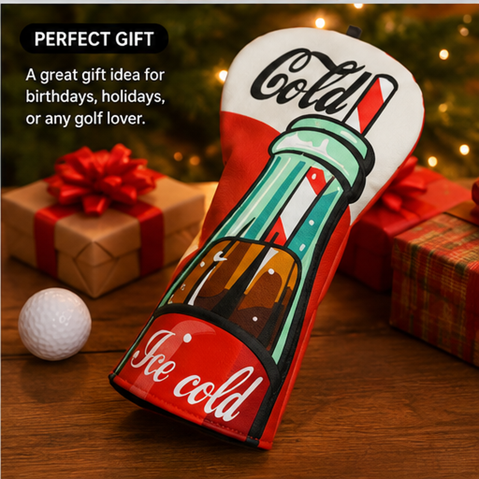 Ice Cold Soda Driver Golf Headcover - Image 2
